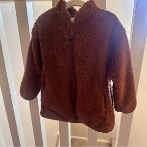 Uniqlo Kids Brown Fleece Sweater